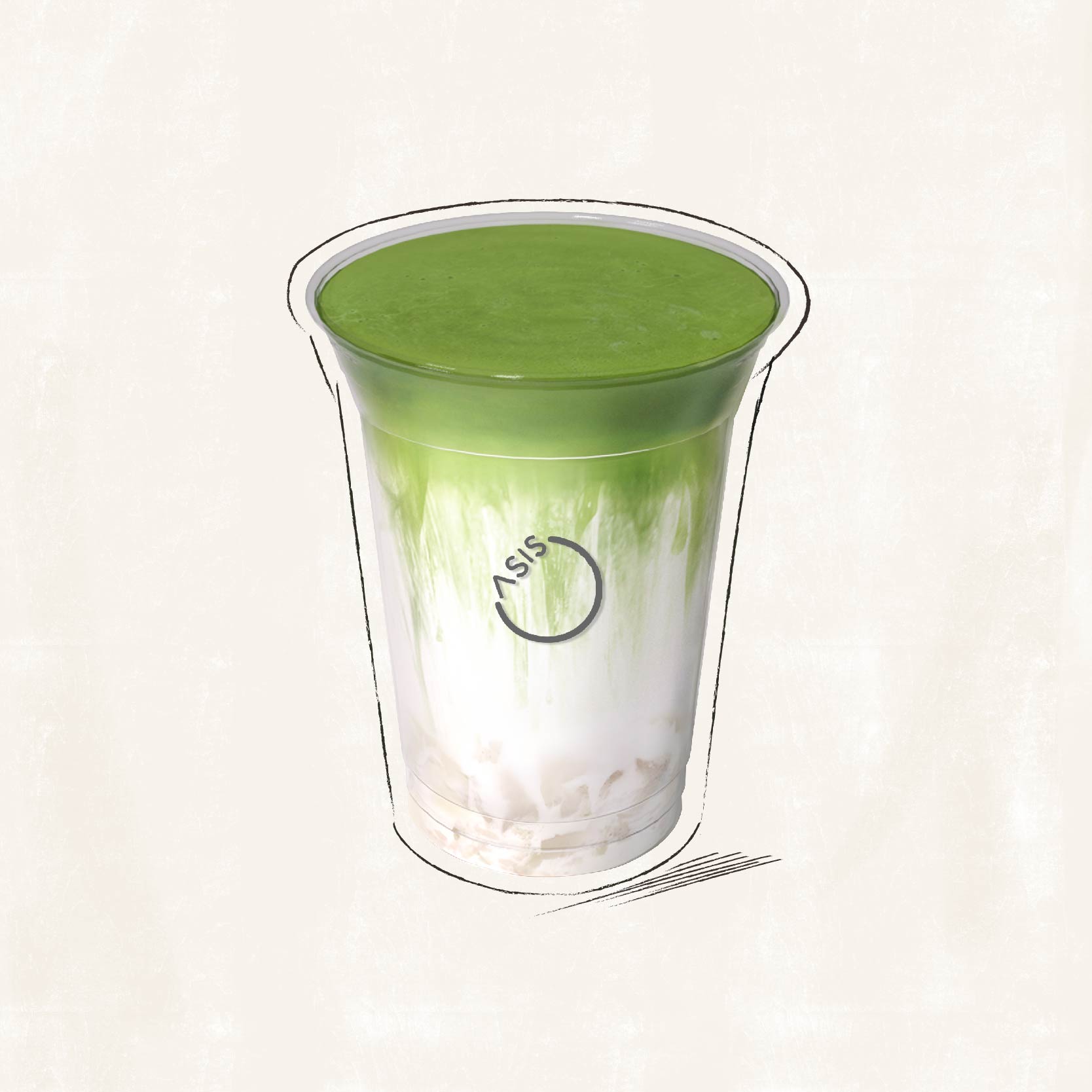 生椰冻·抹茶