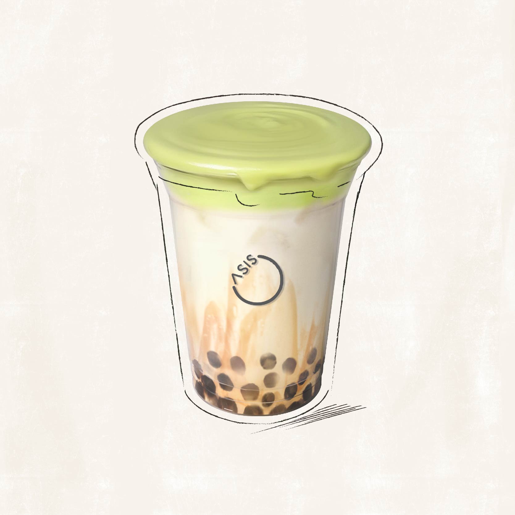 开心果乌龙琥珀