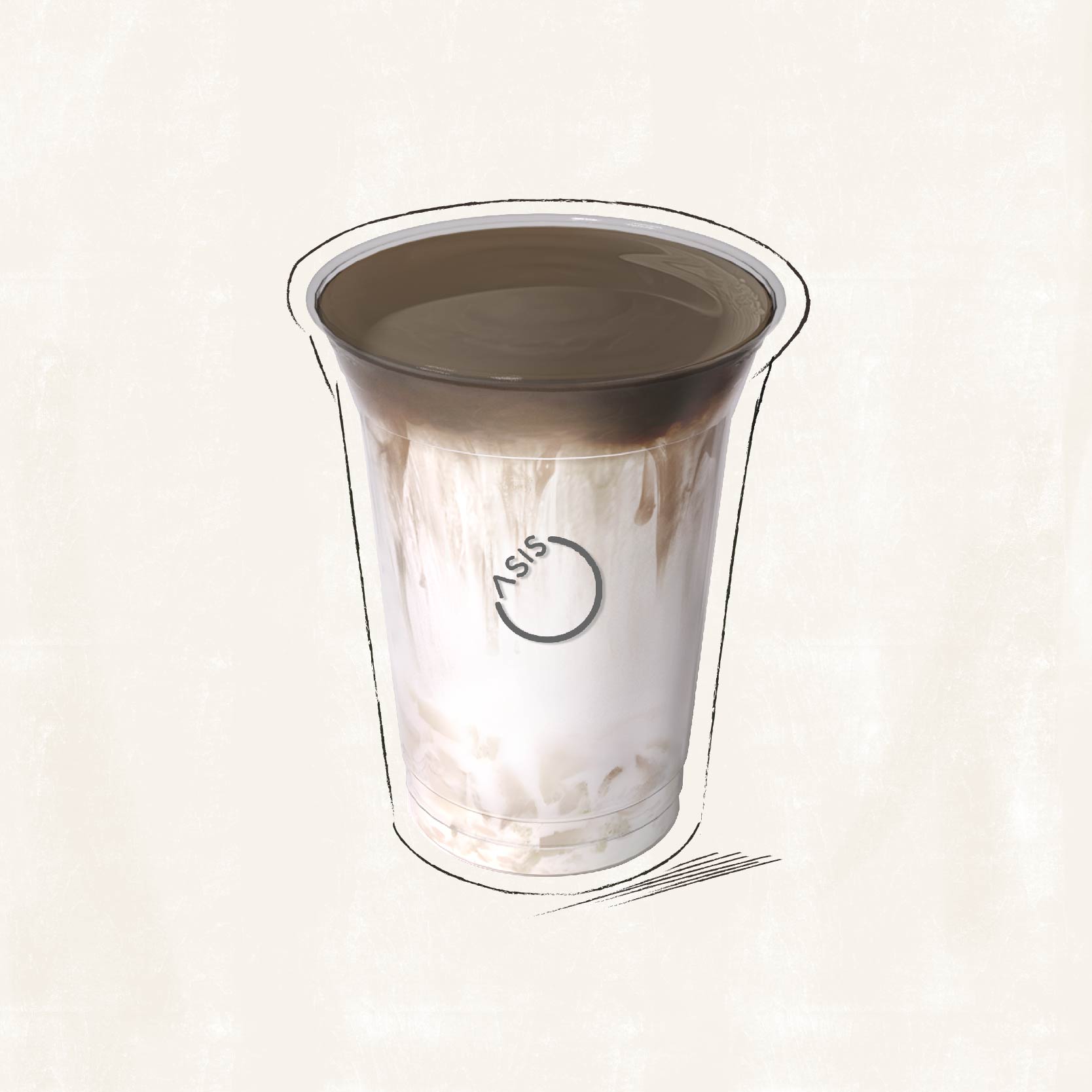 生椰冻·焙茶