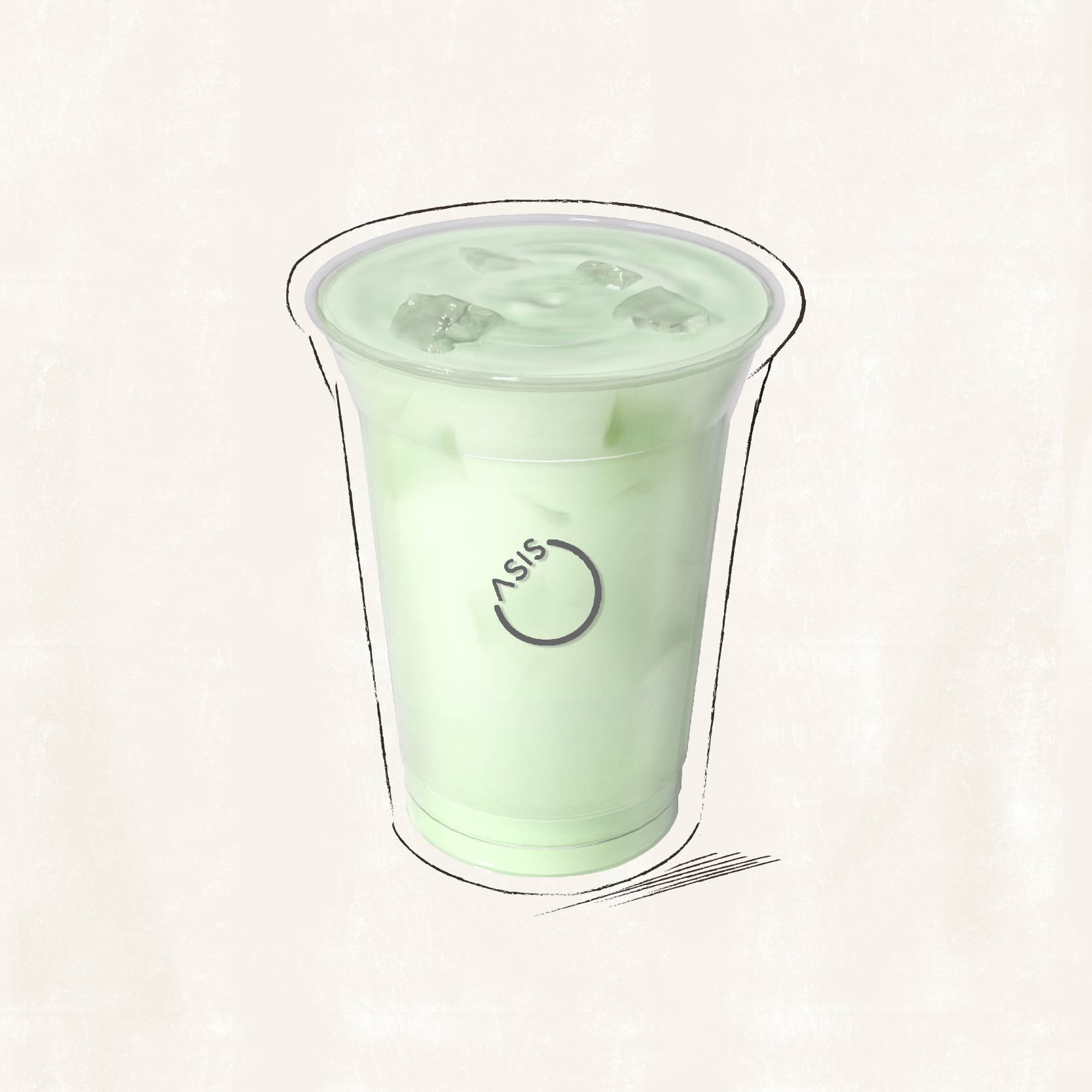 薄荷茉莉奶青