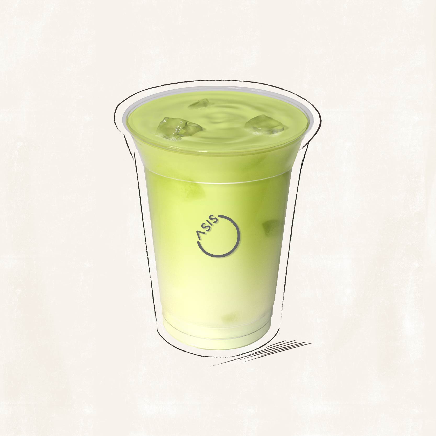 茉香奶綠