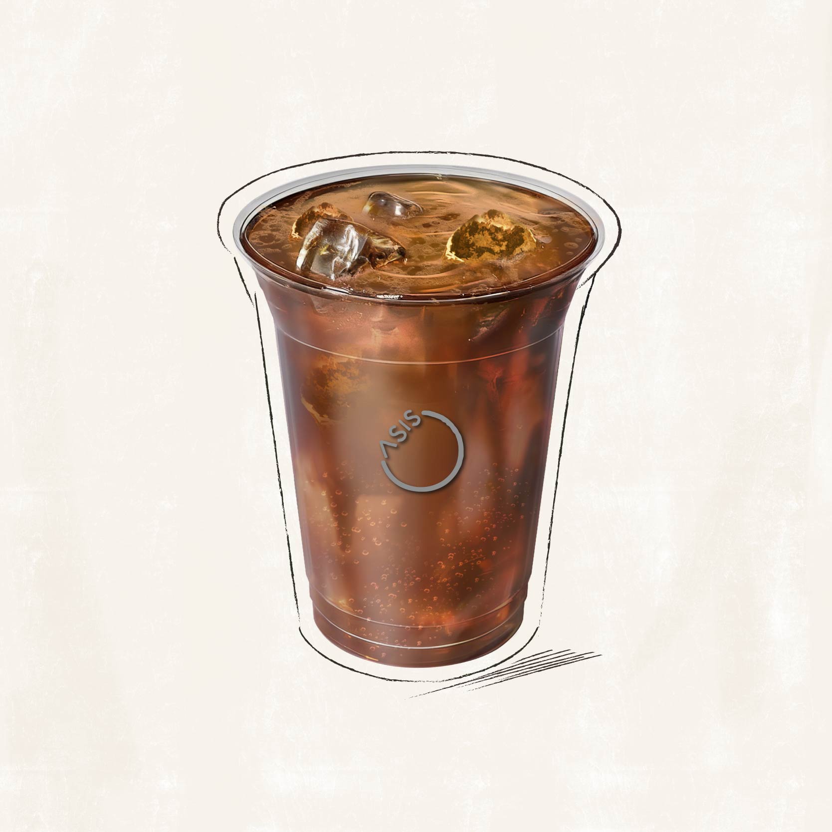 话梅泡泡美式