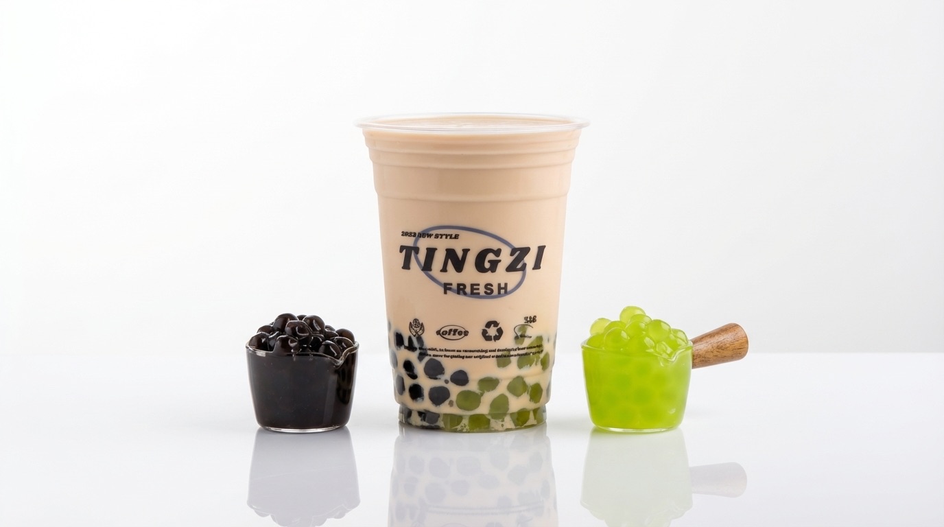 混合珍珠奶茶