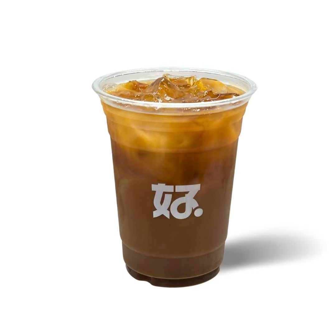 白桃茶美式