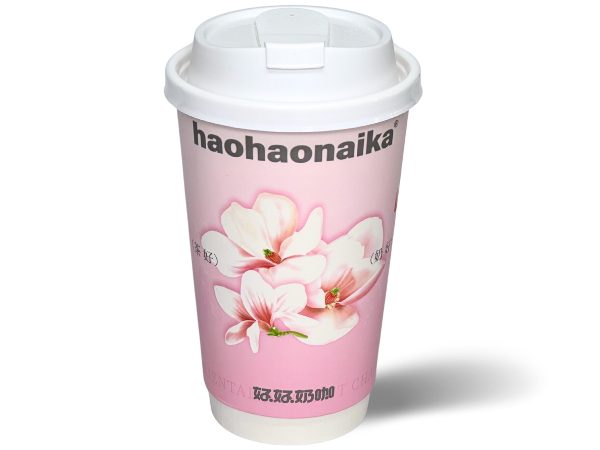 桂花玄米轻乳茶 