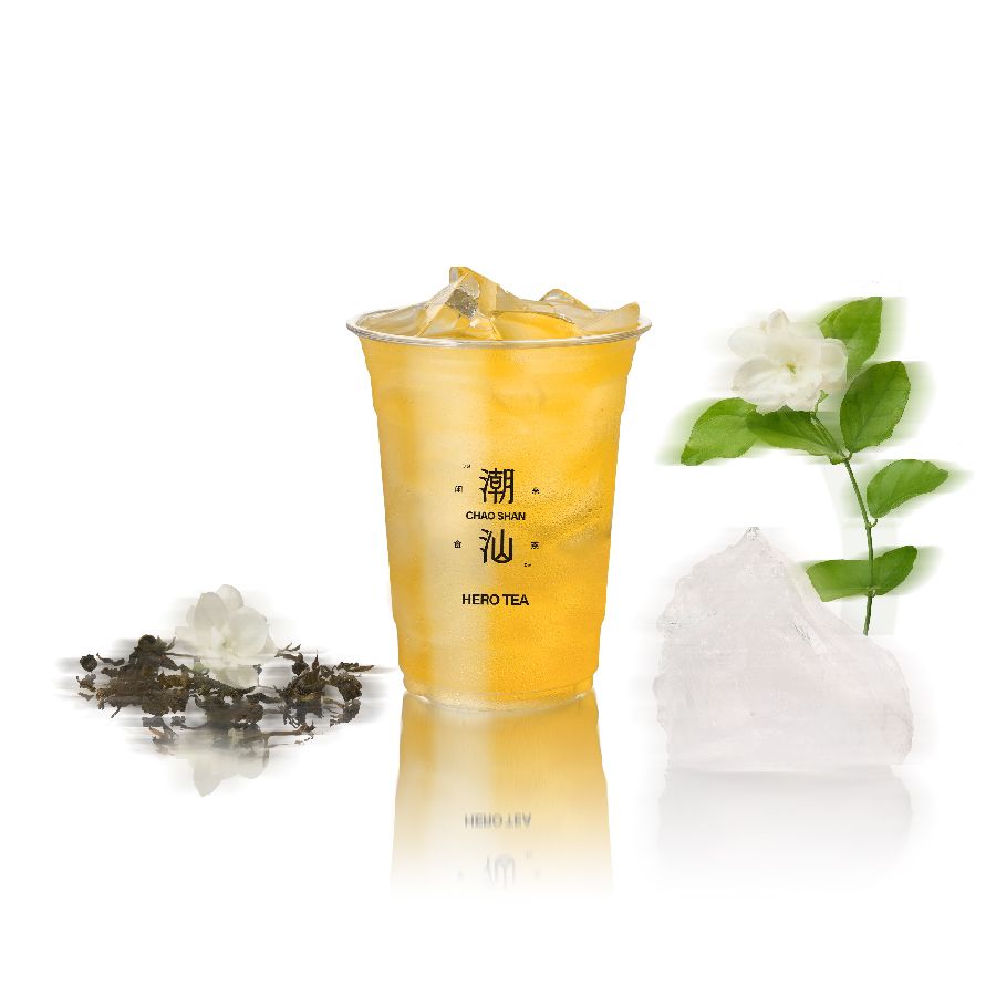 龙芽茉莉鲜沏茶