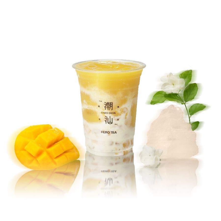 芒果茉莉椰冰