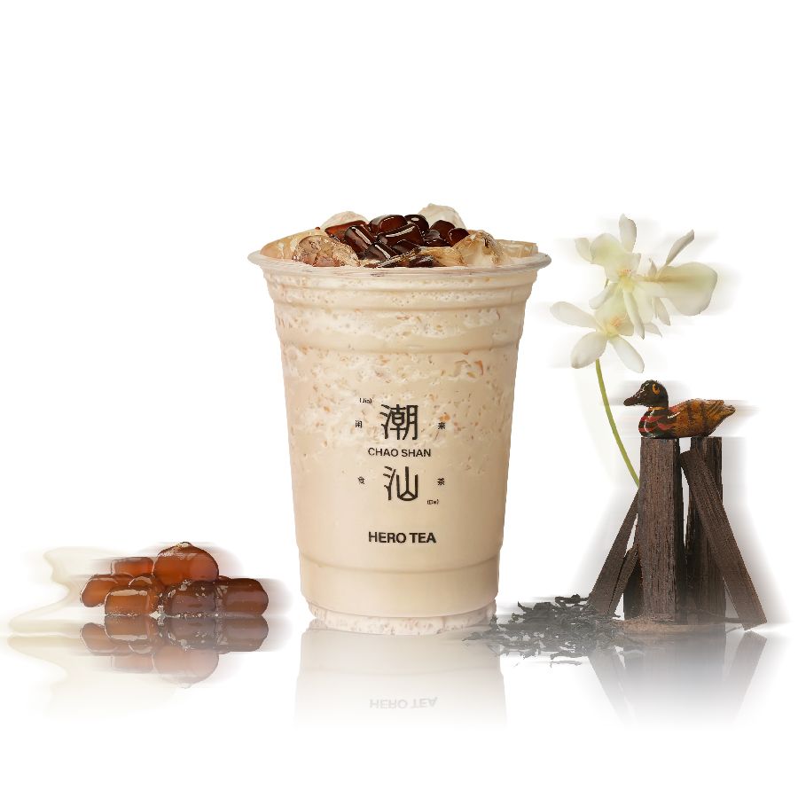 黑糖清心丸碎碎冰（鸭屎香）
