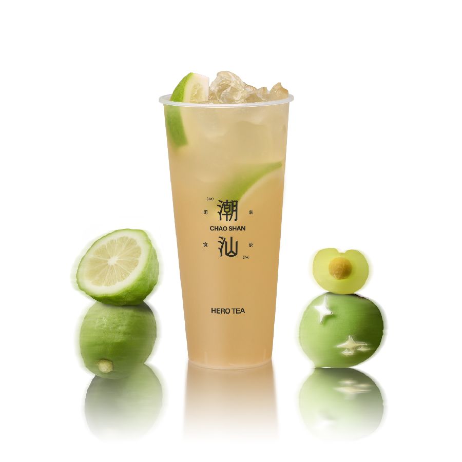 青梅油柑柠檬茶