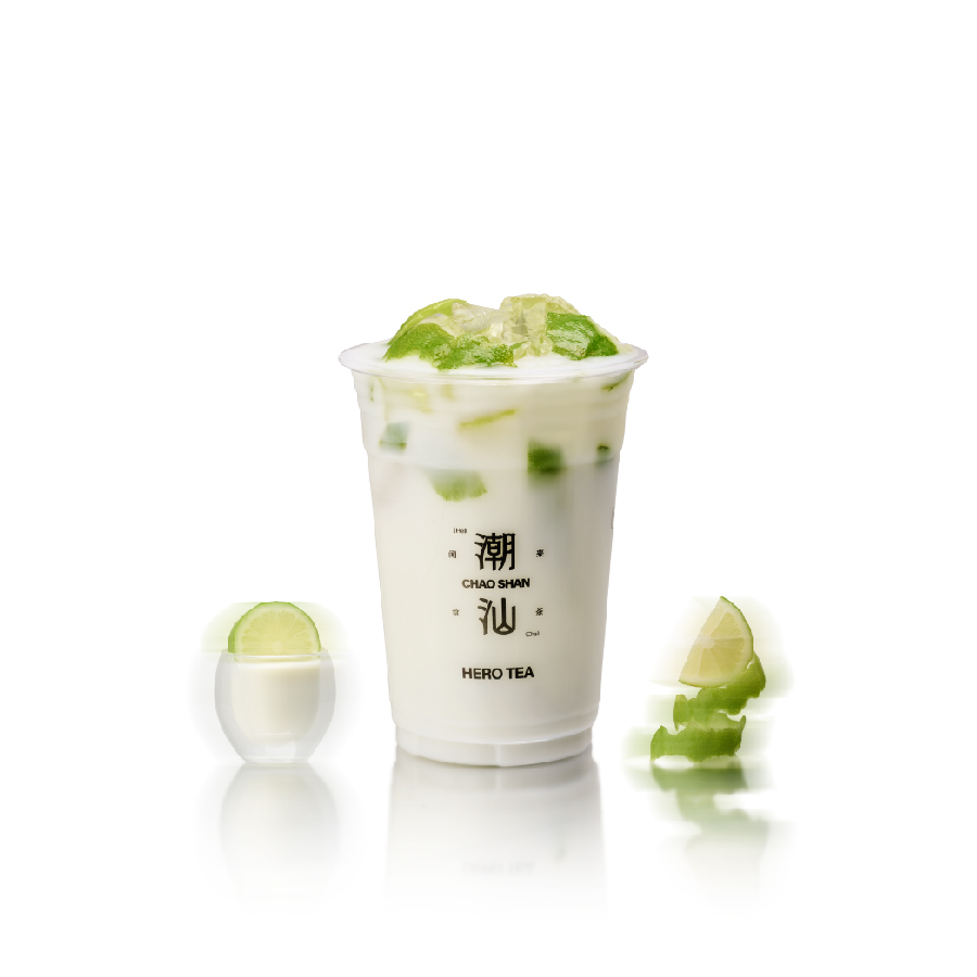 黄油茉莉柠檬奶