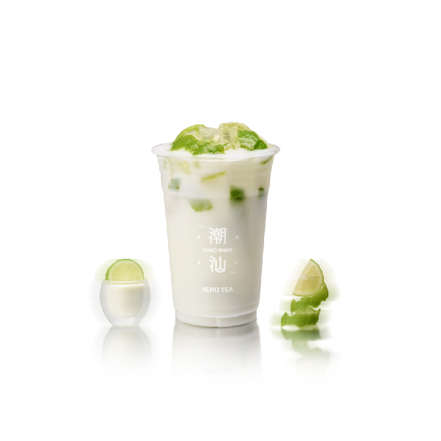黄油茉莉柠檬奶