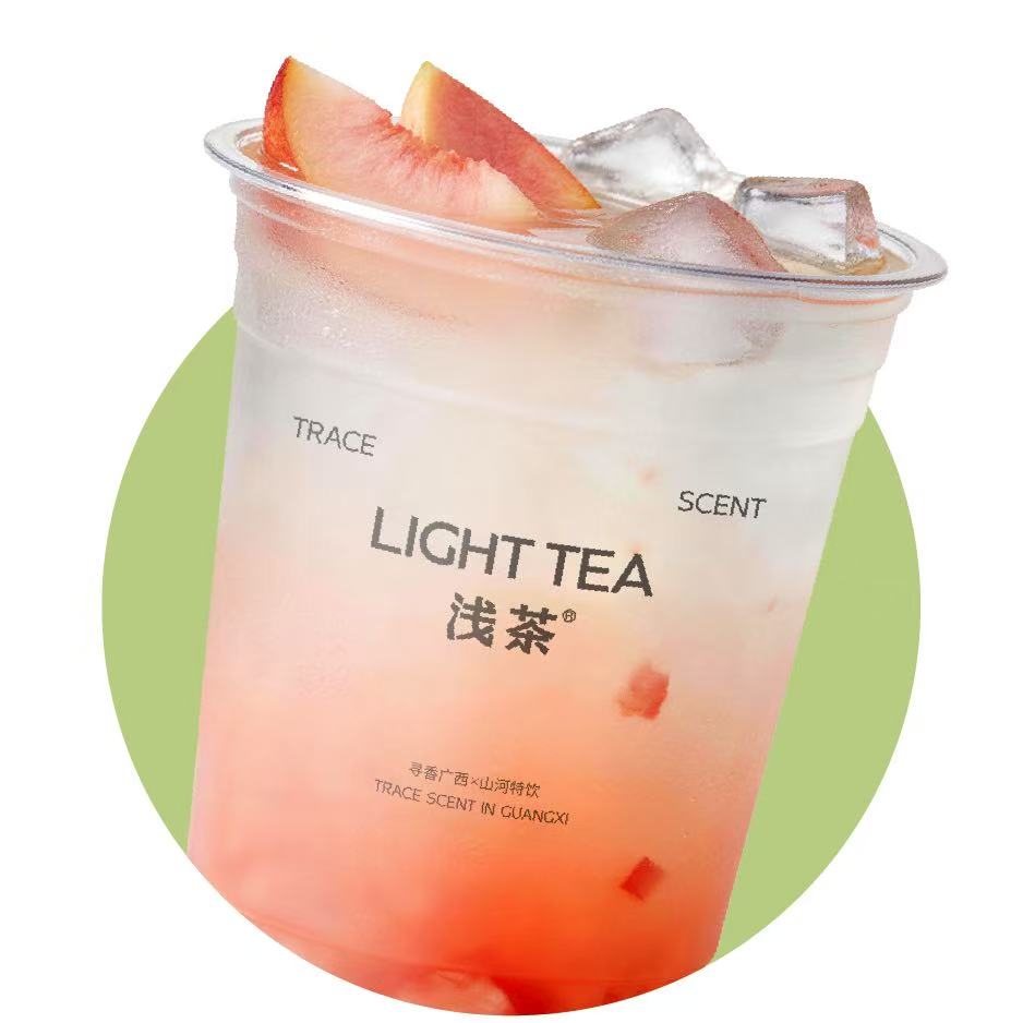 水蜜桃椰子冰