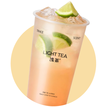 蜜桃柠檬茶