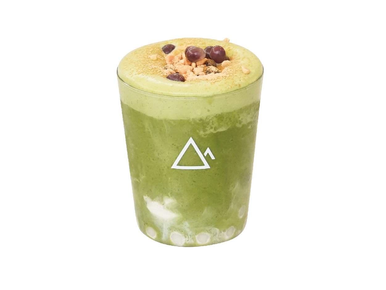 冰旋·贵州铜仁抹茶小丸子冰浆配抹茶冻
