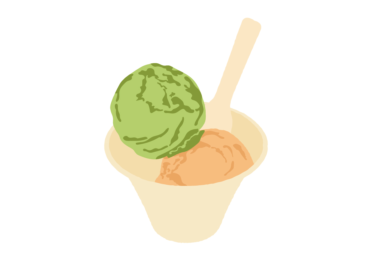 贵州铜仁抹茶Gelato饮品