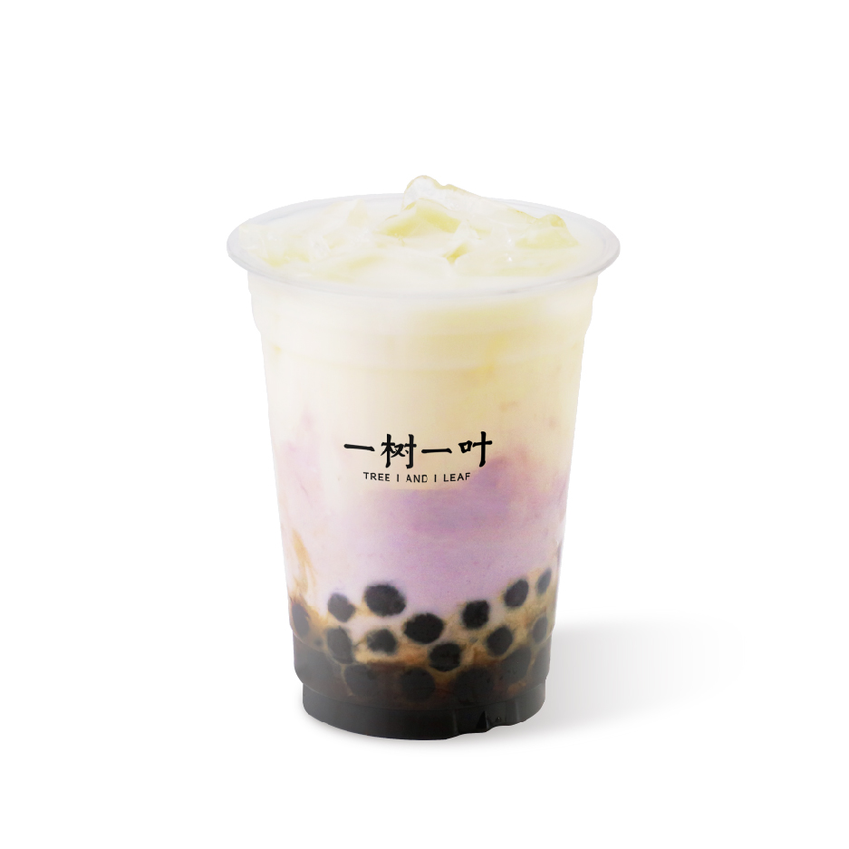 黑糖粉圆芋泥奶茶