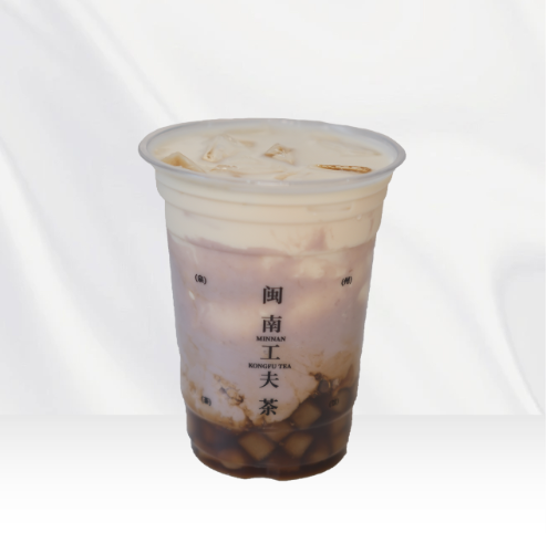 阿达子芋泥奶茶
