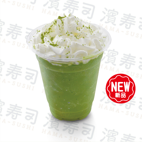 抹茶奶油冰乳沙