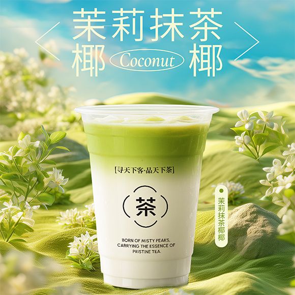 茉莉抹茶椰椰