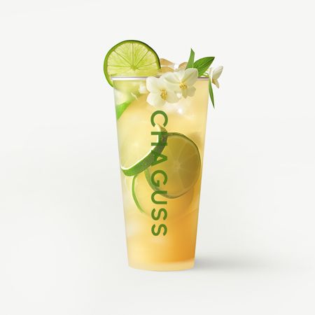 栀子香水柠檬茶