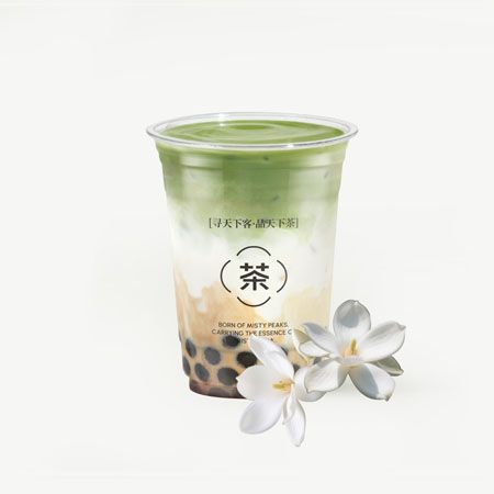 抹茶白兰珍珠