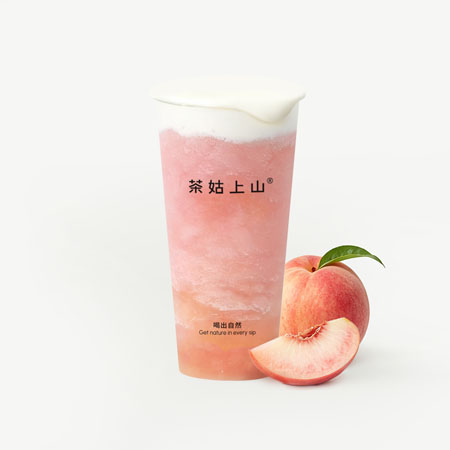 奶油桃子