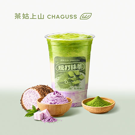 抹茶芋泥桃桃
