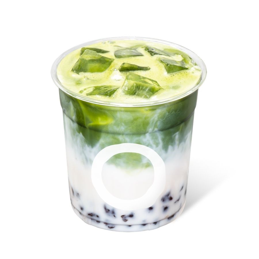 抹茶波波水牛乳