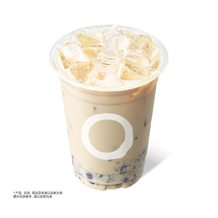 黑糖啵啵红茶轻乳茶