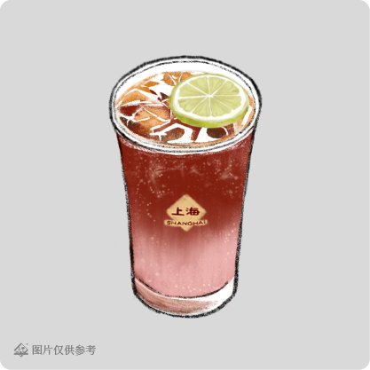 加拿大粉柠气泡美式