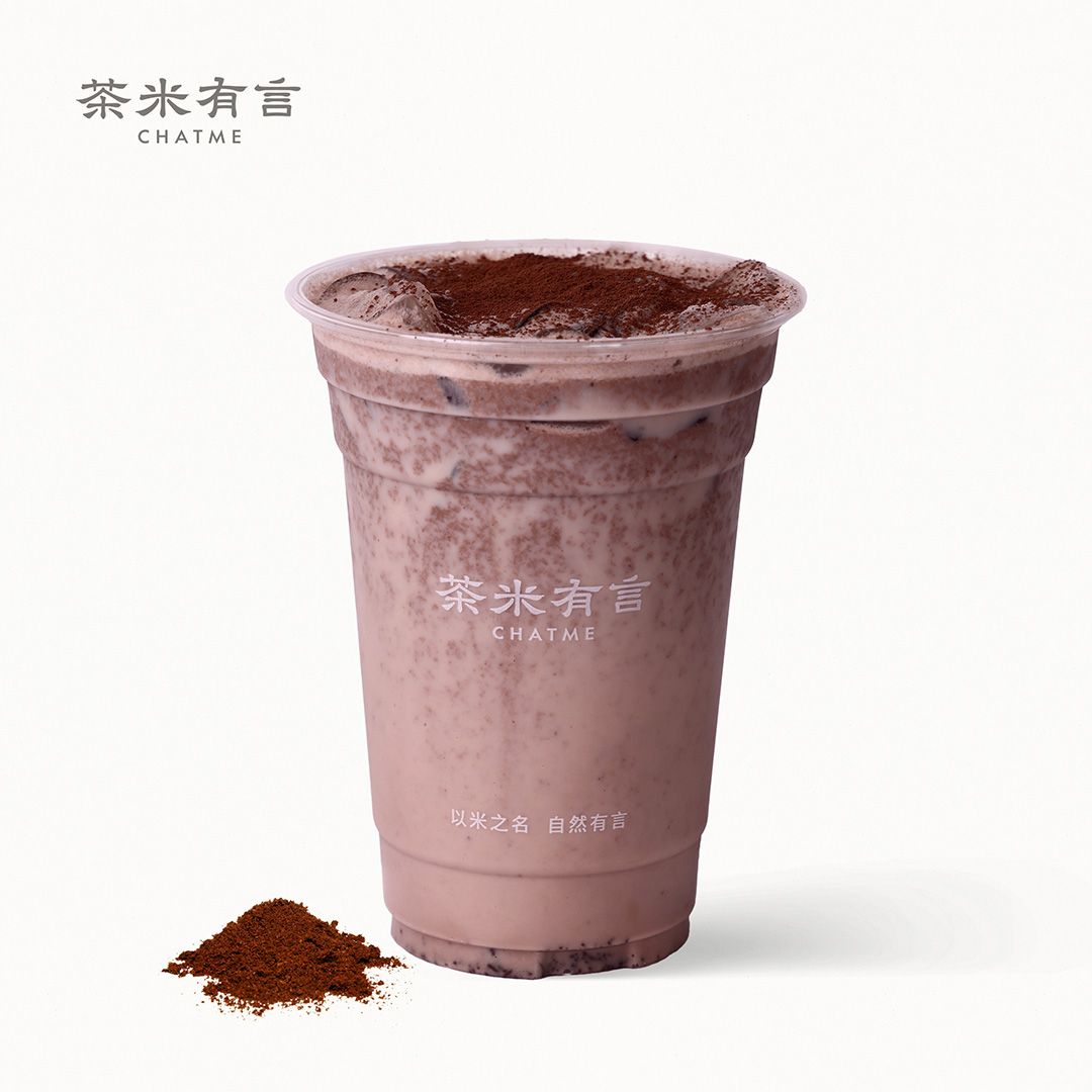 浓醇黑巧鲜米奶