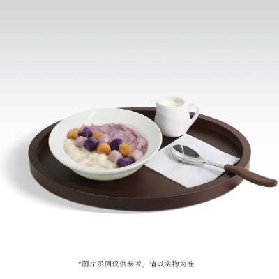 芋泥芋圆麻薯牛奶碗