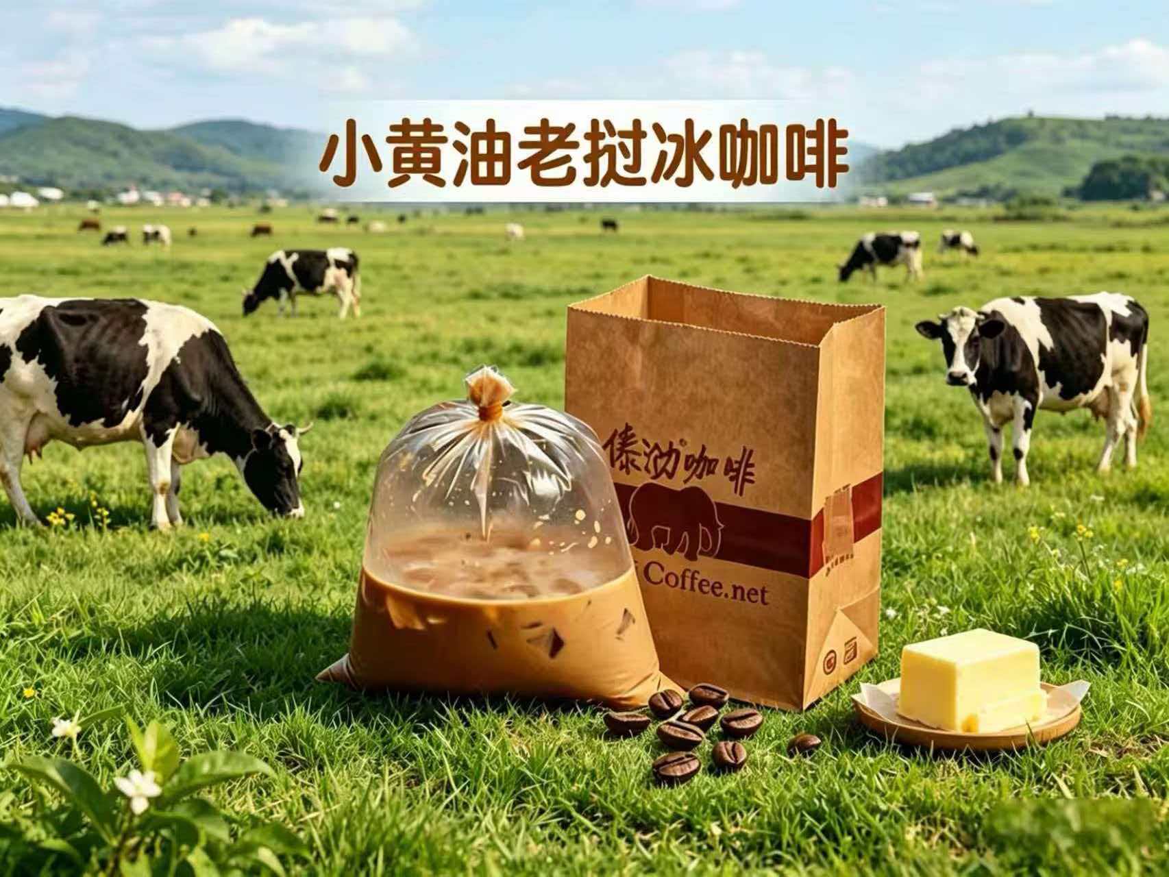 小黃油寮國冰咖啡