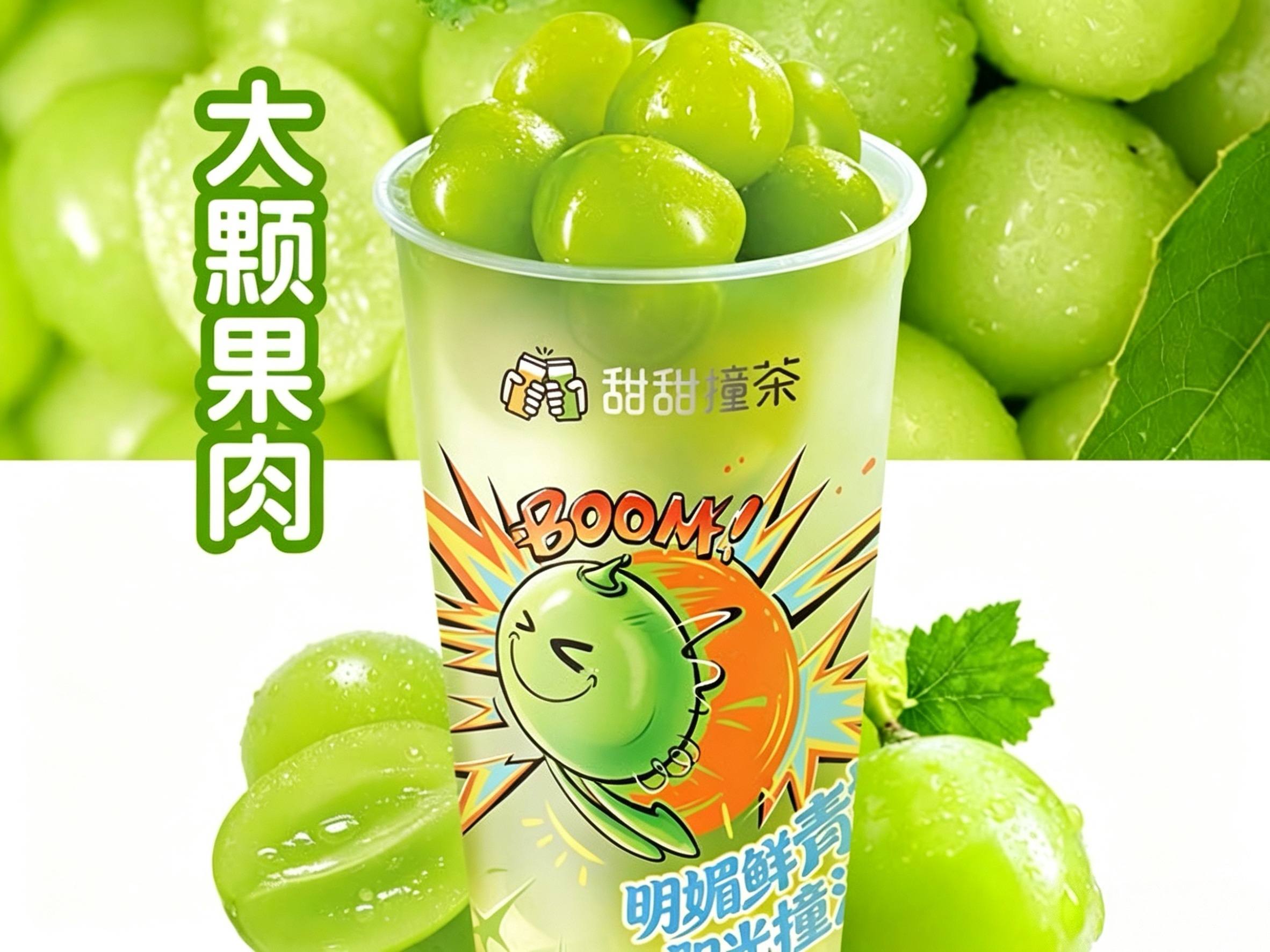 多肉青提