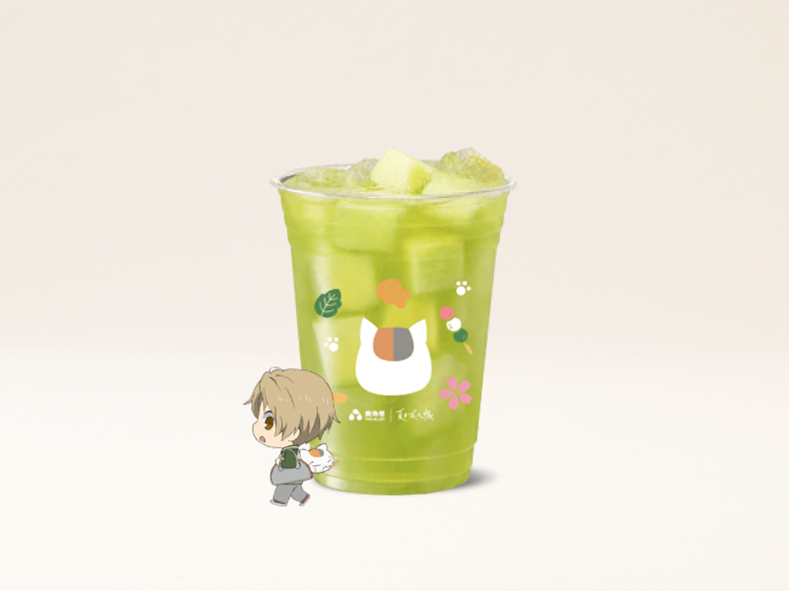 大块蜜瓜冰茶
