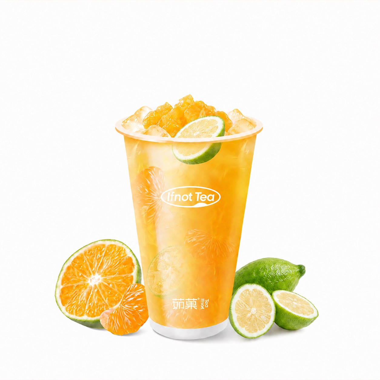 橘子冰冰茶
