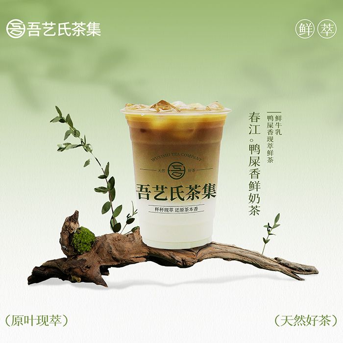 春江。鸭屎香鲜奶茶