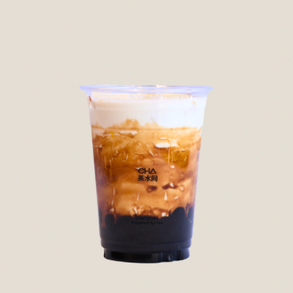 黑糖波波牛乳