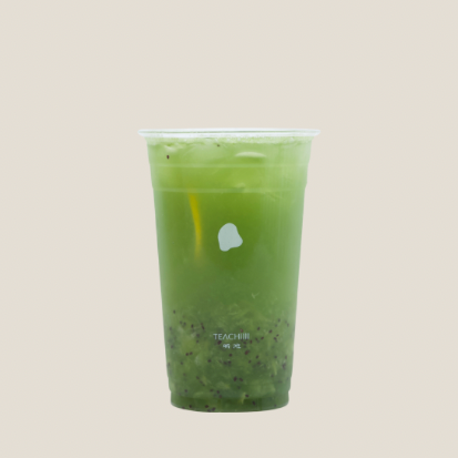 奇异果气泡冰茶