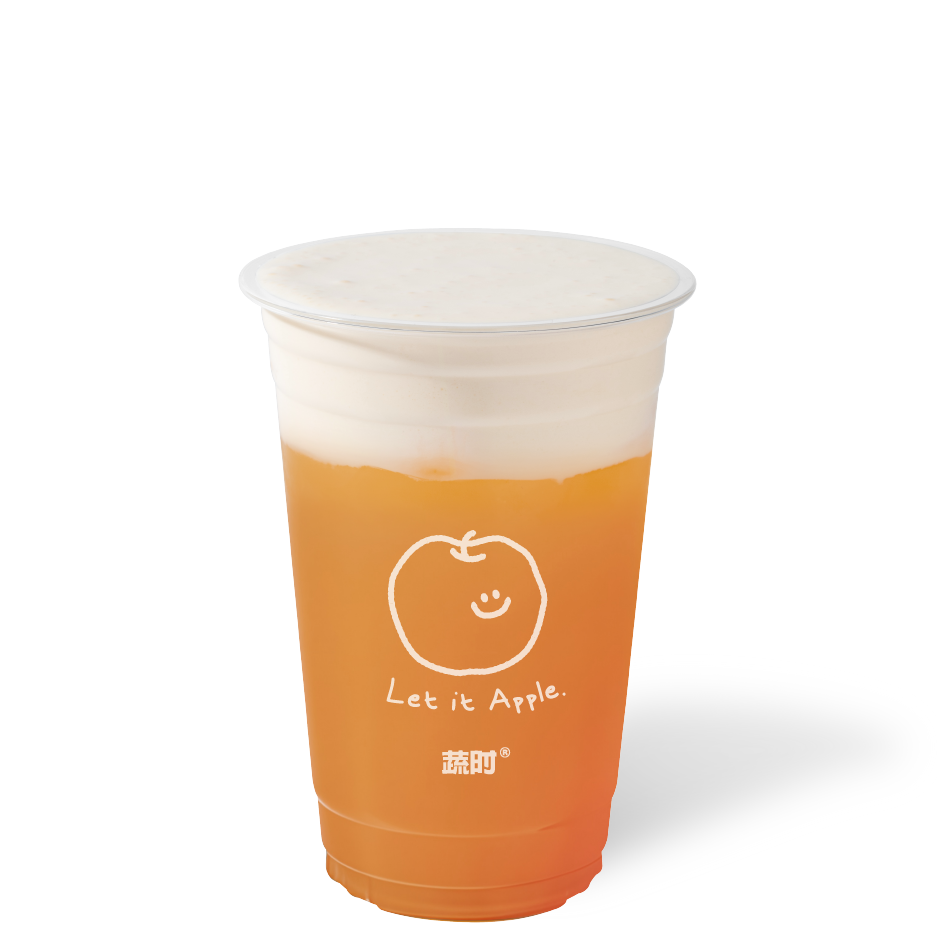 奶油苹果蜜兰冰茶