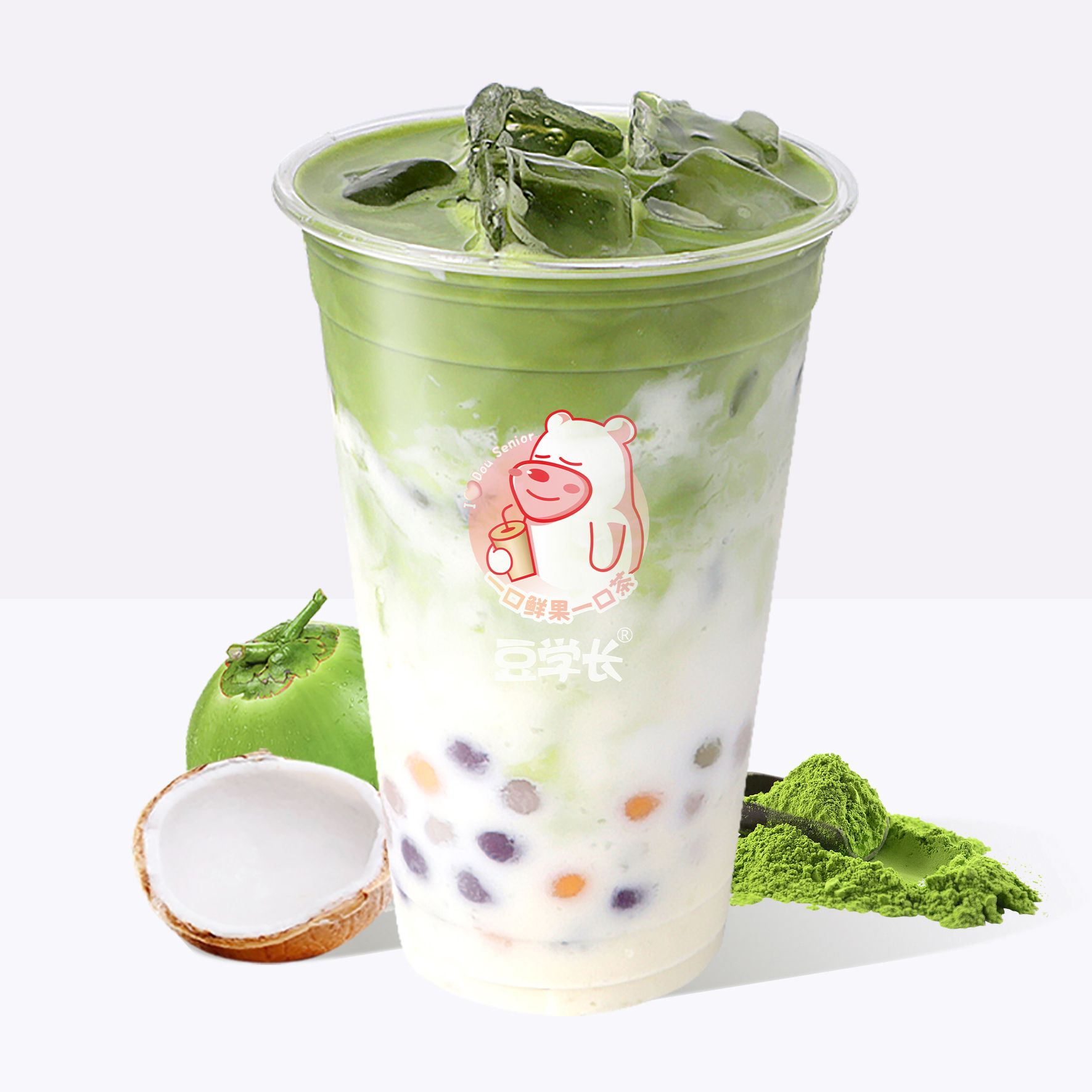 生椰抹茶麻薯