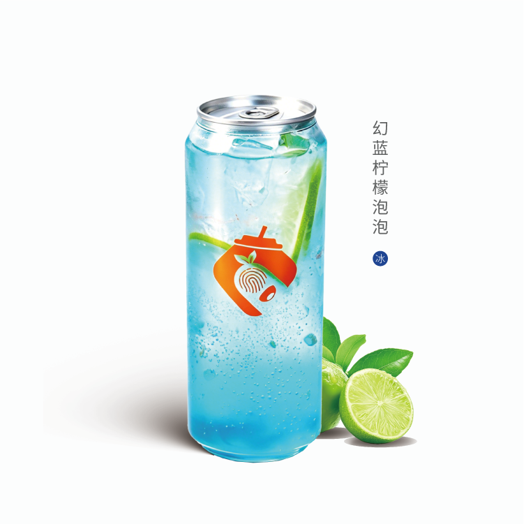 幻蓝青柠泡泡