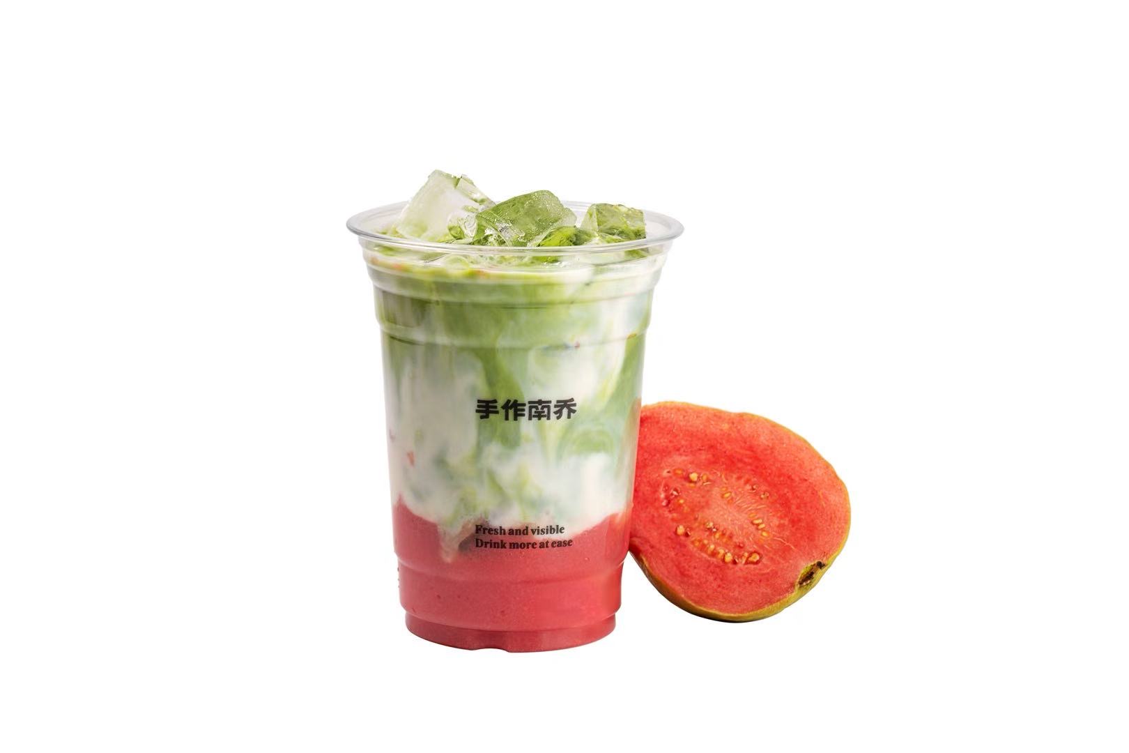粉黛芭乐草莓苹果·抹茶