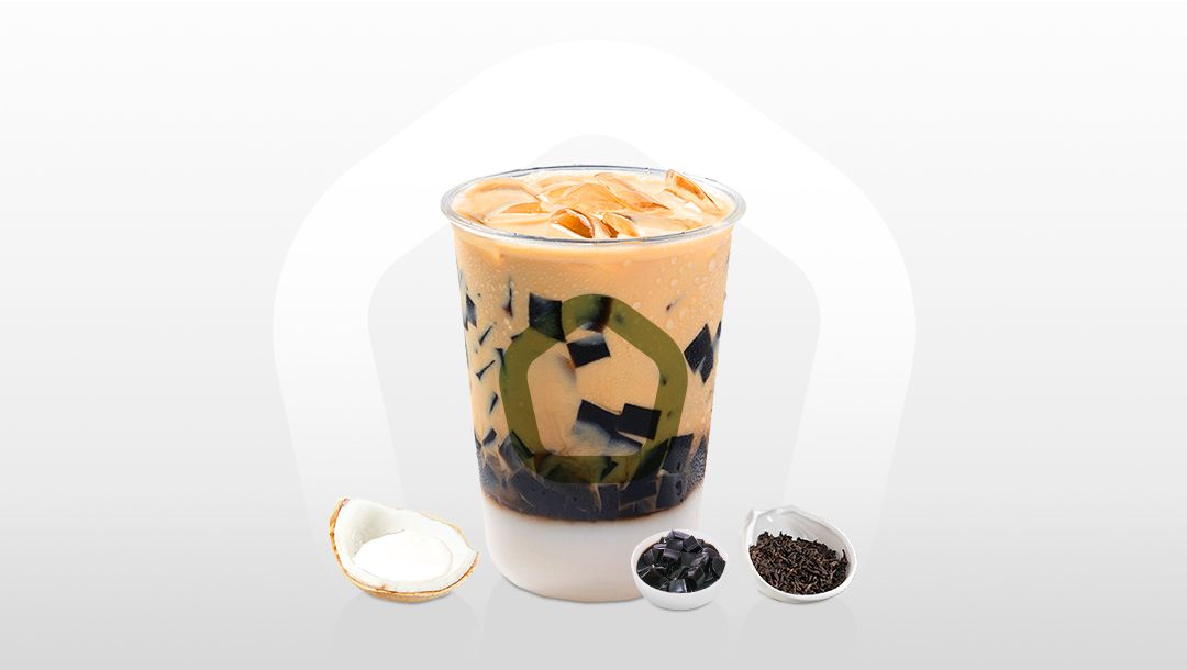 黑白椰子茶