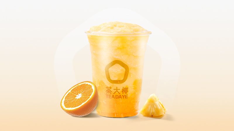 菠萝橙（冰沙）