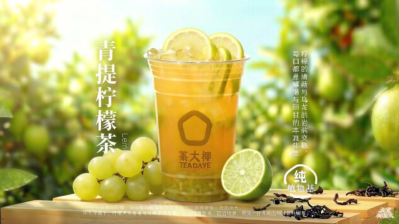 青提柠檬茶