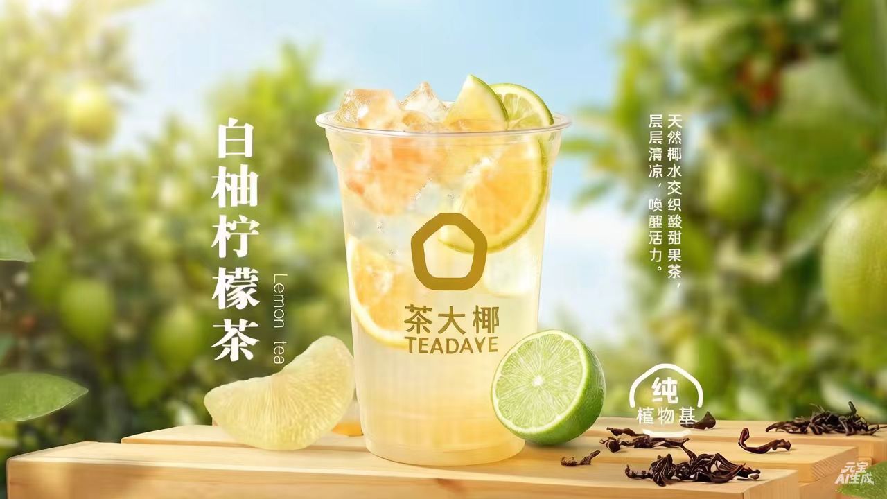 白柚柠檬茶（新）