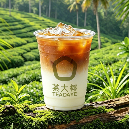 山茶花·椰子奶茶