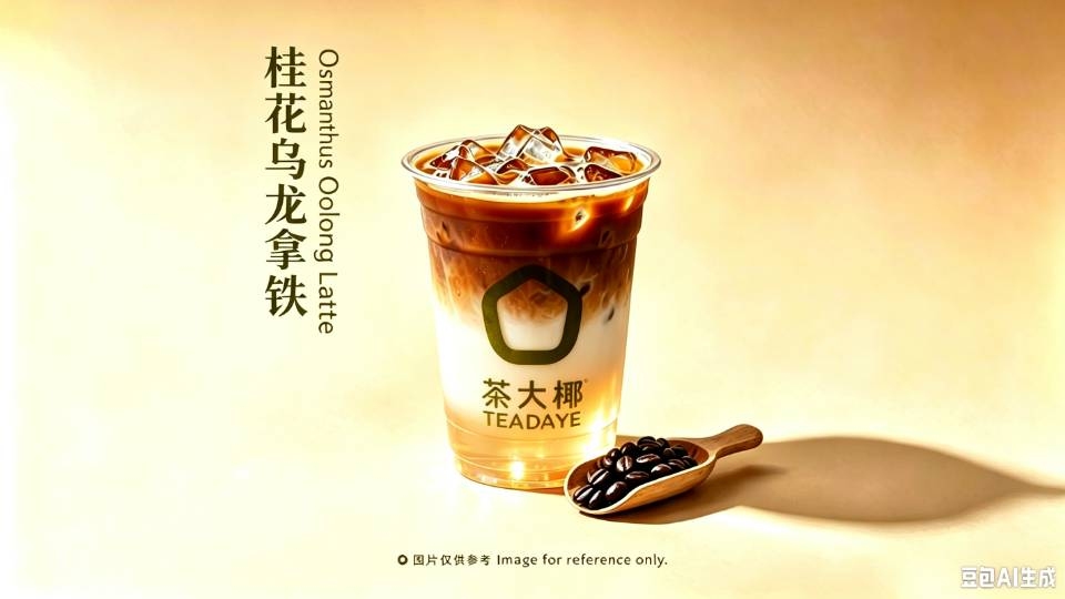 桂花烏龍拿鐵