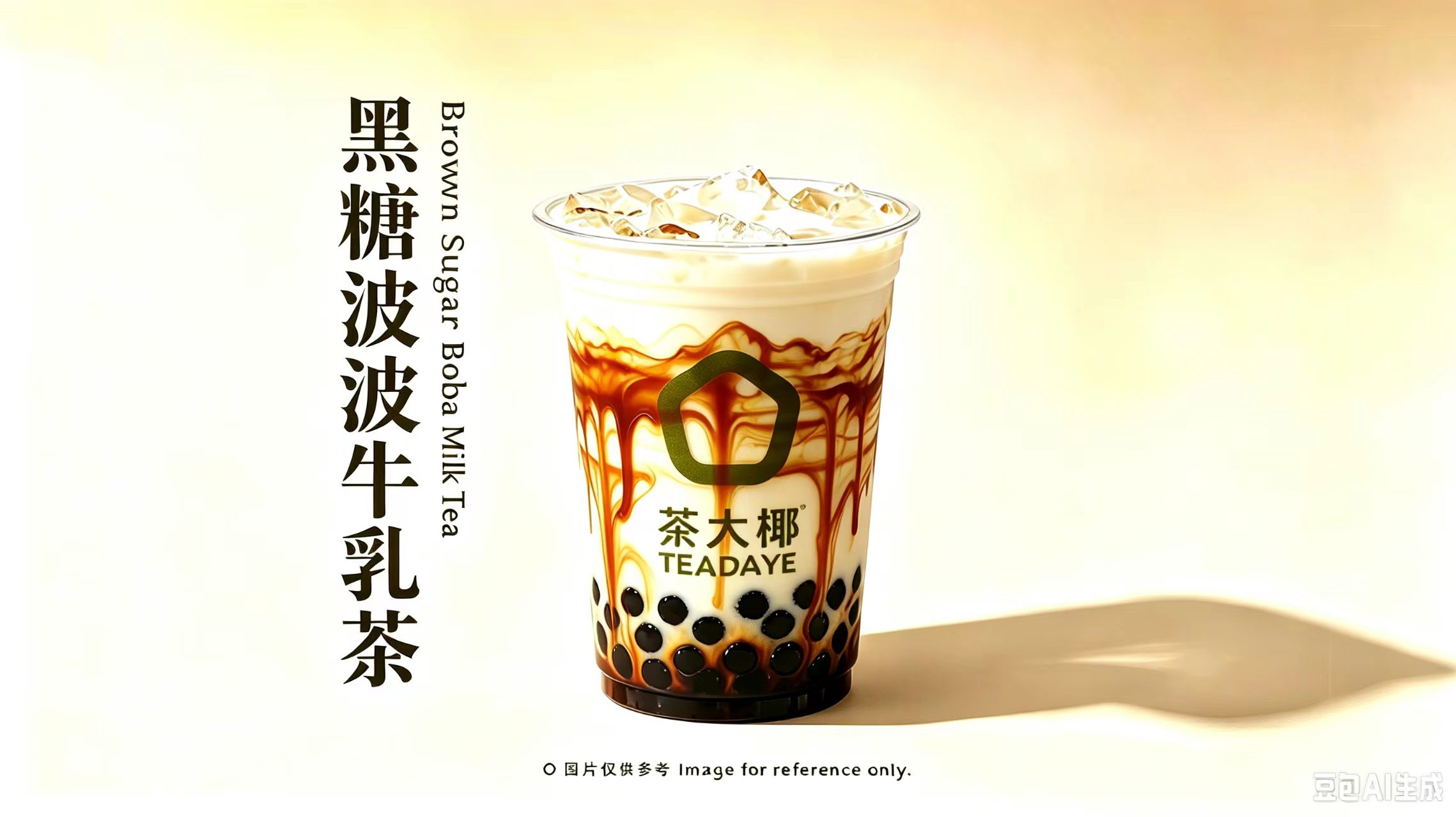 黑糖波波牛乳茶